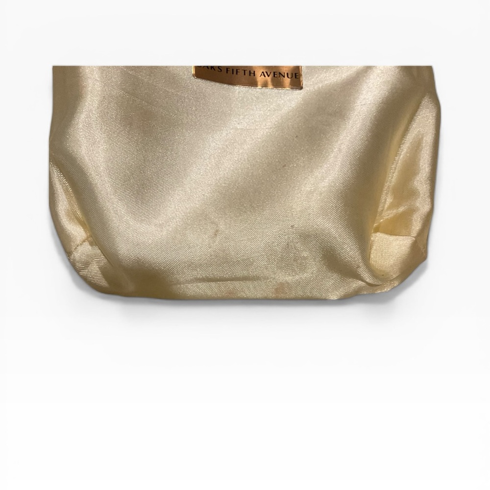 Saks Fifth Avenue Women’s Fishnet Beaded Evening Bag Clutch Purse - Picture 9 of 13